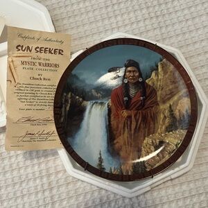 Mystic Warriors Decorative Plate by